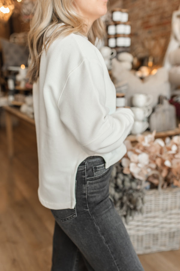 Lucina Ottoman Sweater | Calla Lily