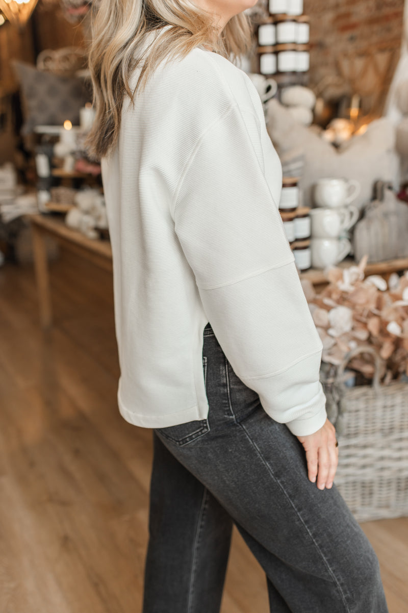 Lucina Ottoman Sweater | Calla Lily