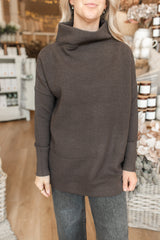 Nancy Ottoman Sweater | Dark Walnut