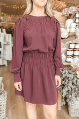 Lorence Dress | Prune