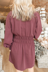 Lorence Dress | Prune