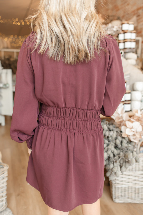 Lorence Dress | Prune