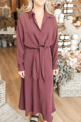 Cressida Dress | Prune