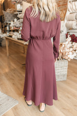 Cressida Dress | Prune