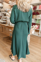 Cressida Dress | Shadow Green