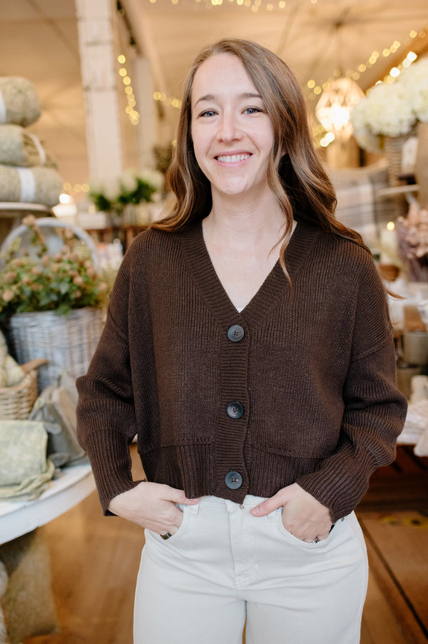 Sumire Cardigan | Coffee Bean