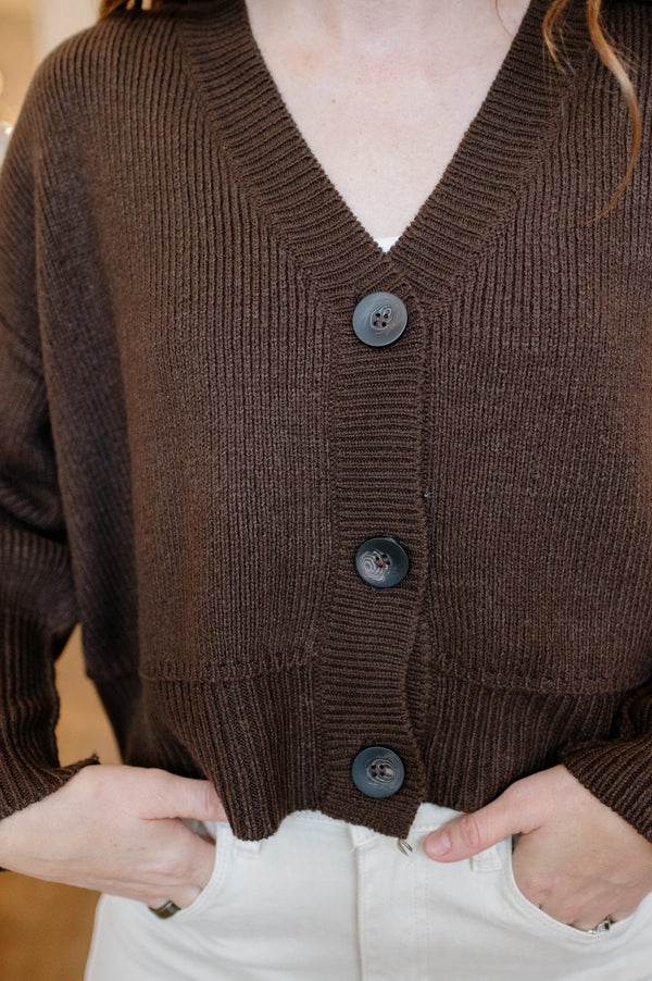 Sumire Cardigan | Coffee Bean
