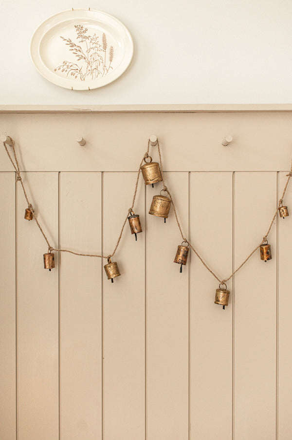 Rustic Bell Garland