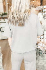Paloma Tee | Fog