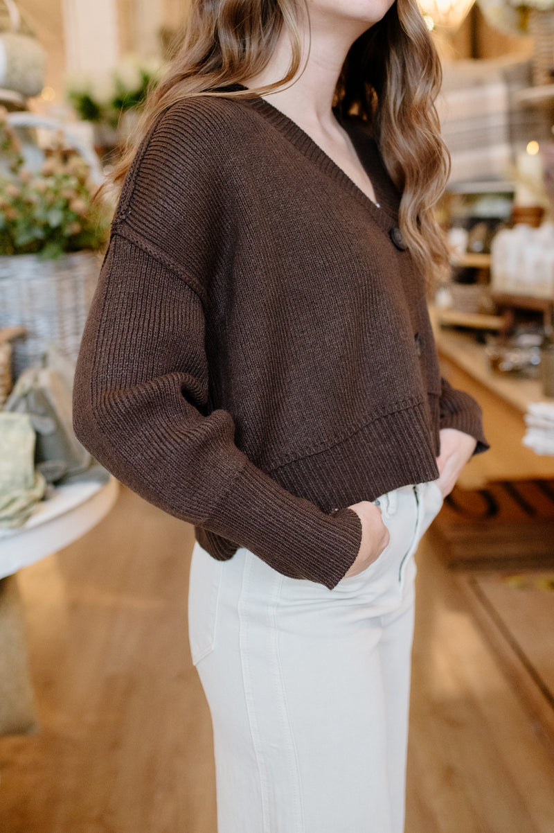 Sumire Cardigan | Coffee Bean
