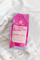 Bubbling Epsom Soak | Bubble Gum