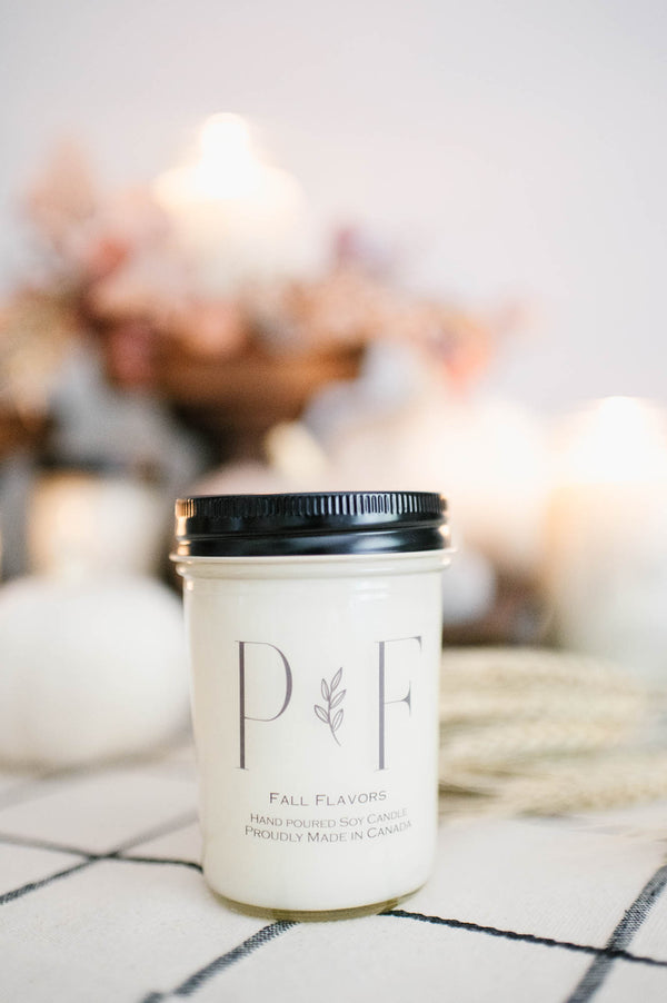 Fall Flavours 8oz Soy Candle