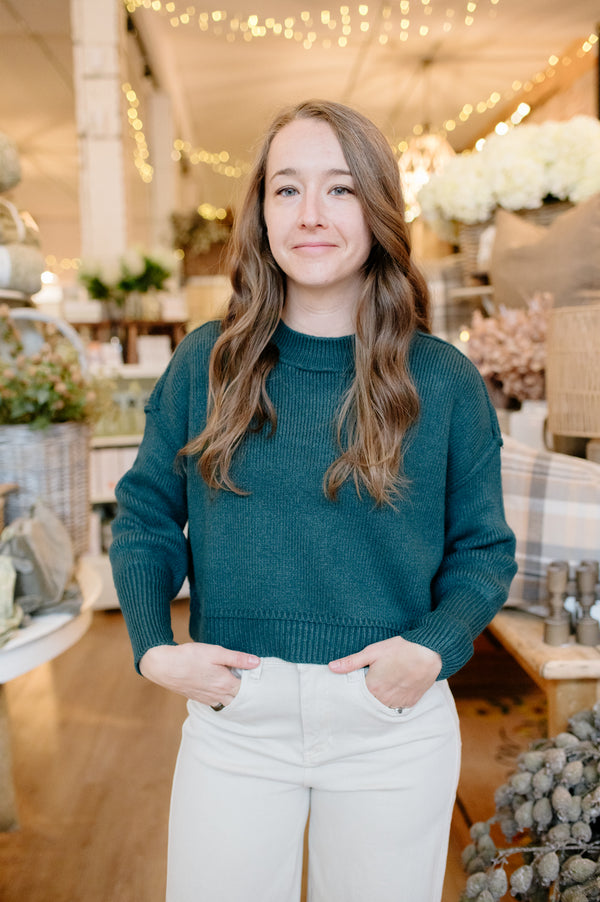Sumire Pullover | Deep Spruce