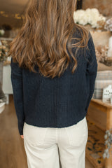 Sunita Pullover | Dark Storm