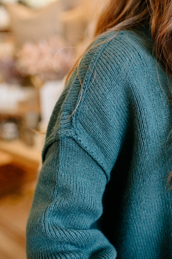 Sumire Pullover | Deep Spruce