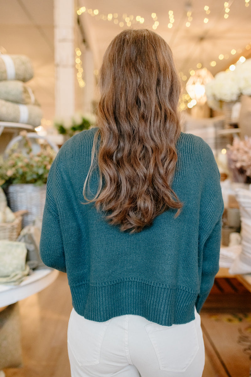 Sumire Pullover | Deep Spruce