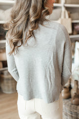 Lorraine Sweater | Grey Melange