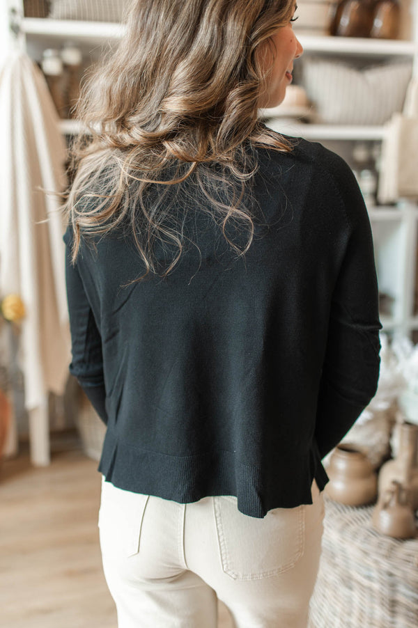 Lorraine Sweater | Black - FINAL SALE