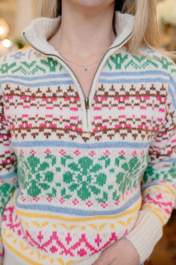 Rania Pullover | Cream