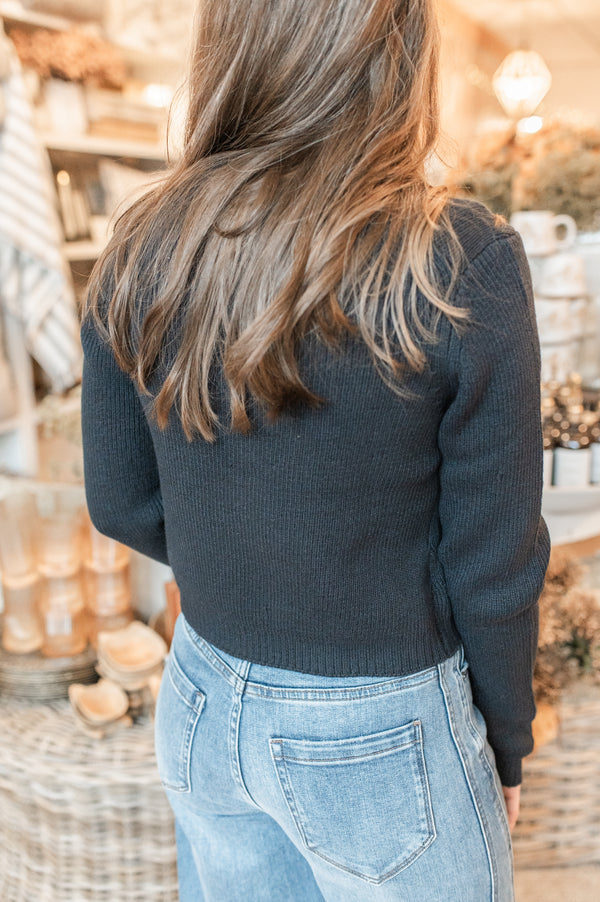Zubeida Cardigan | Dark Storm