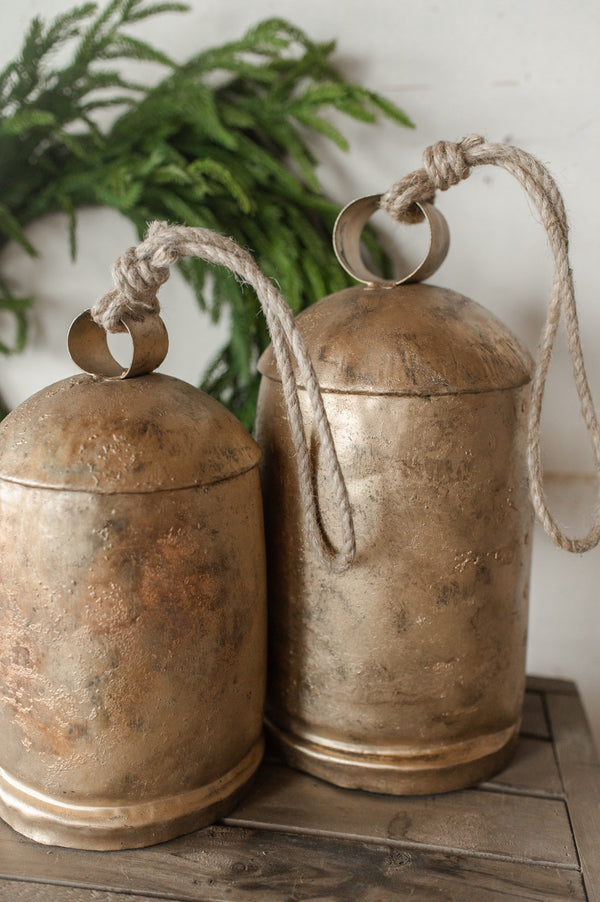 Jumbo Rustic Temple Bell | Large