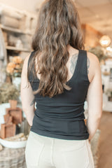 Tanith Tank Top | Black