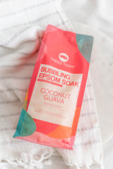 Bubbling Epsom Soak | Coconut Guava