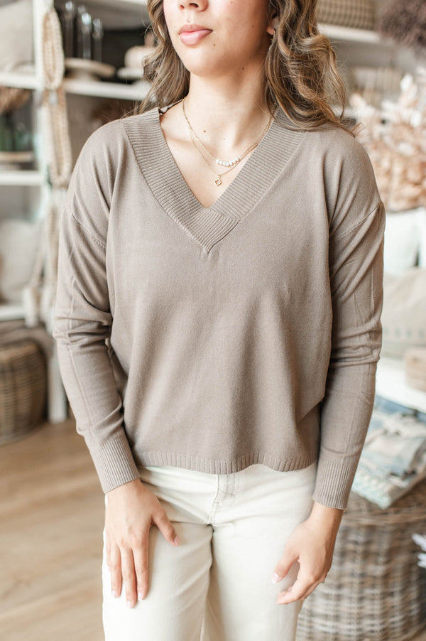 Betula Sweater | Mink - FINAL SALE