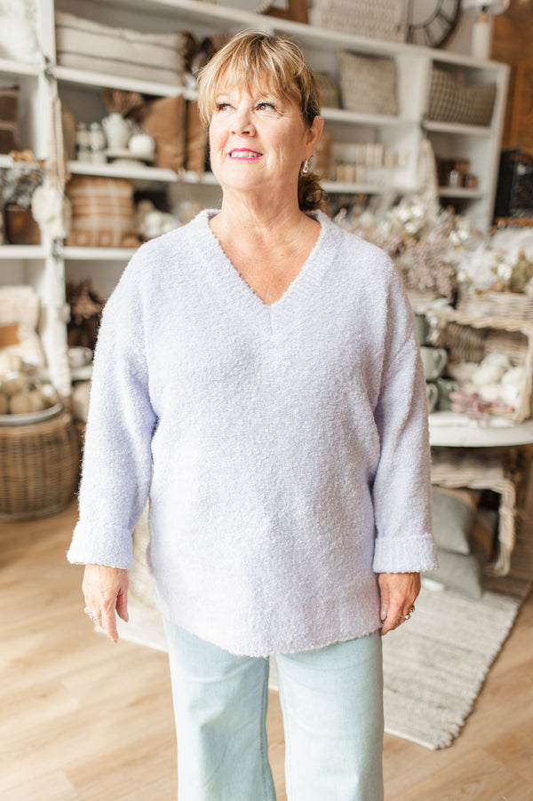 Haisley Pullover | Lilac - FINAL SALE