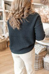 Nancy Ottoman Sweater | Black