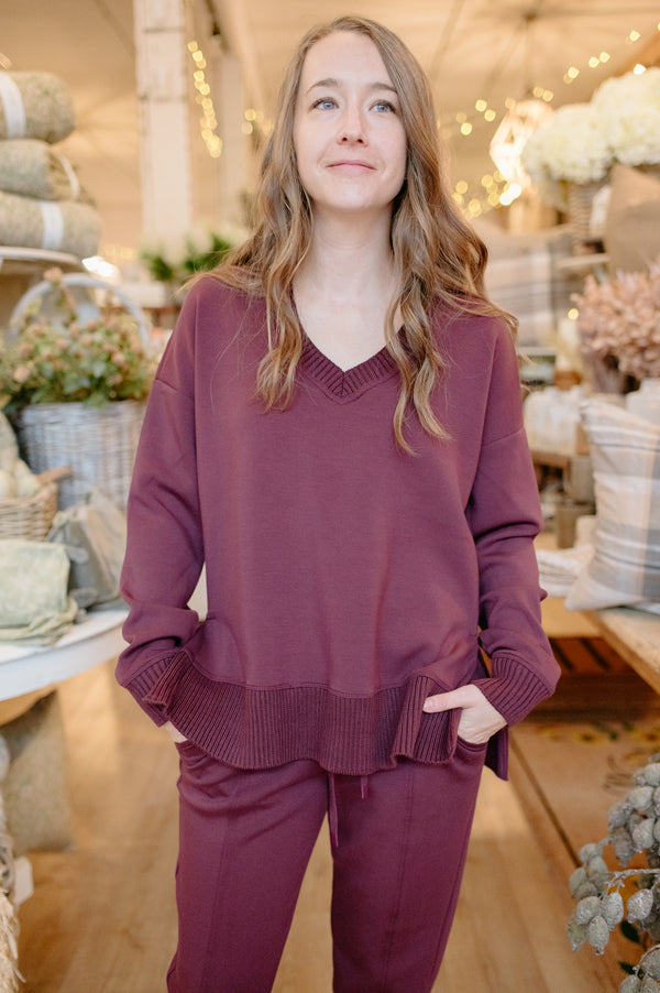 Vixie Pullover | Prune