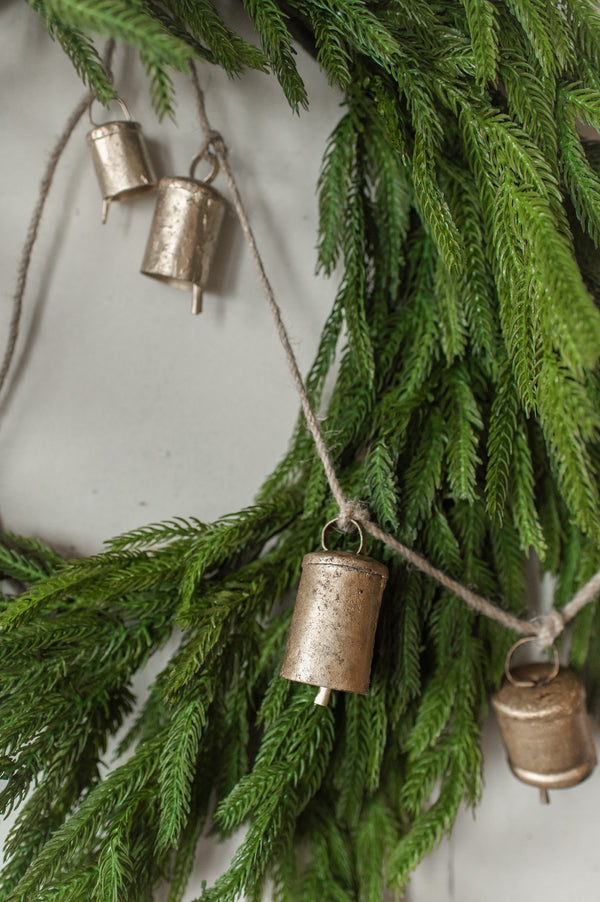 Rustic Bell Garland | 72"