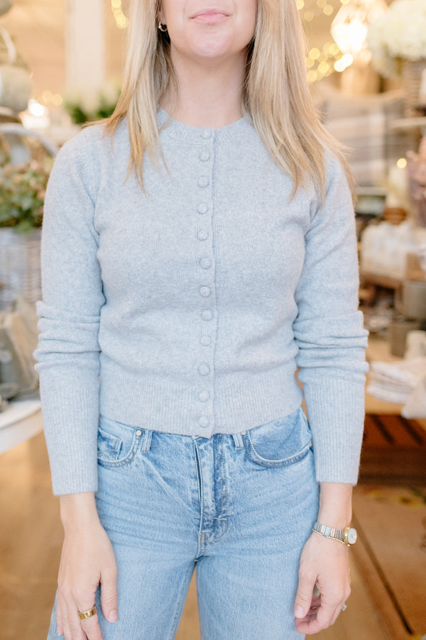 Atlanta Cardigan | Fog Grey