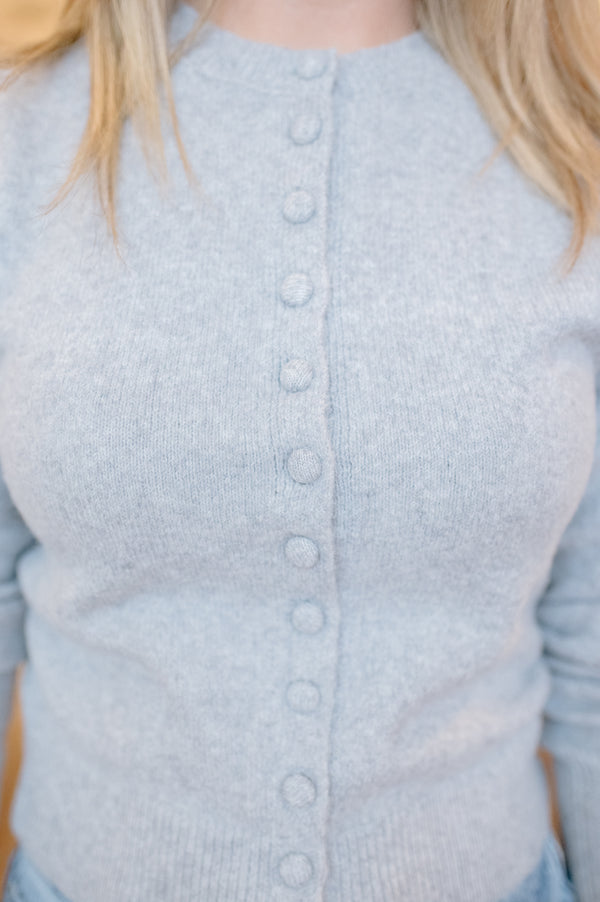 Atlanta Cardigan | Fog Grey