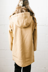 Lulu Hooded Duffle Coat | Camel