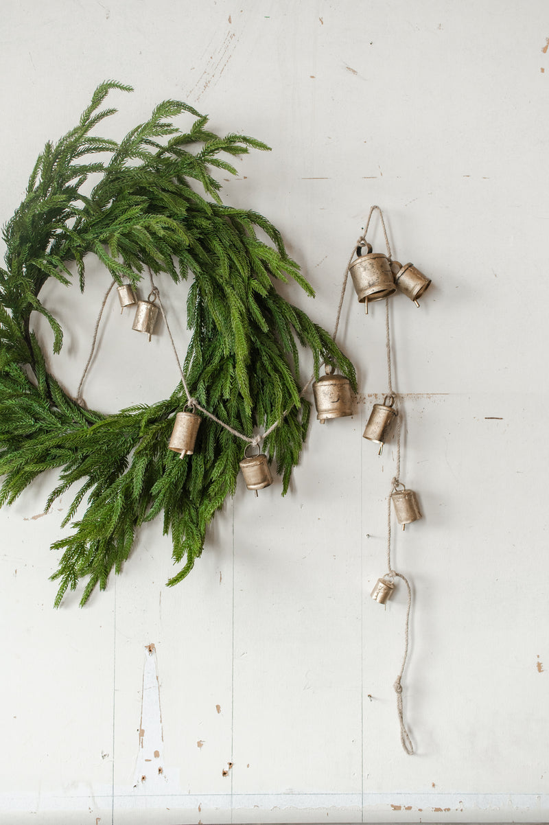 Rustic Bell Garland | 72"