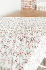 Red Berry Tablecloth | 60"x90"