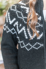 Leocadia Cardigan | Black