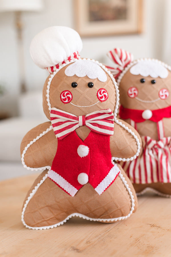 Gingerbread Shelf Sitter