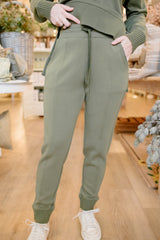 Joselle Joggers | Olive