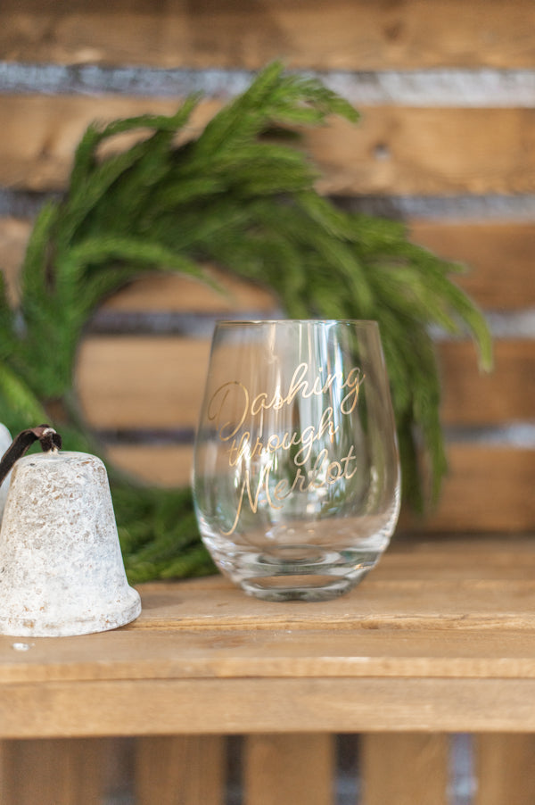 Stemless Goblet | Dashing Merlot