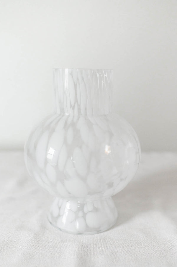 Ball Vase | White