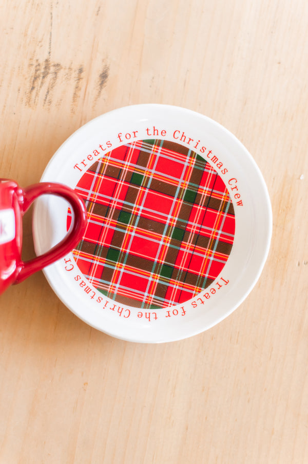 Santa's Mug & Plate Set - FINAL SALE