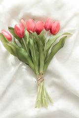 Fresh Touch Tulip Bundle 12" | Rose