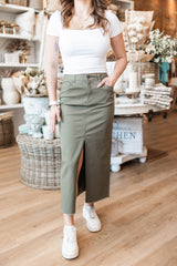 Seraphina Skirt | Olive