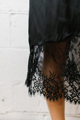 Lilia Skirt | Black - FINAL SALE