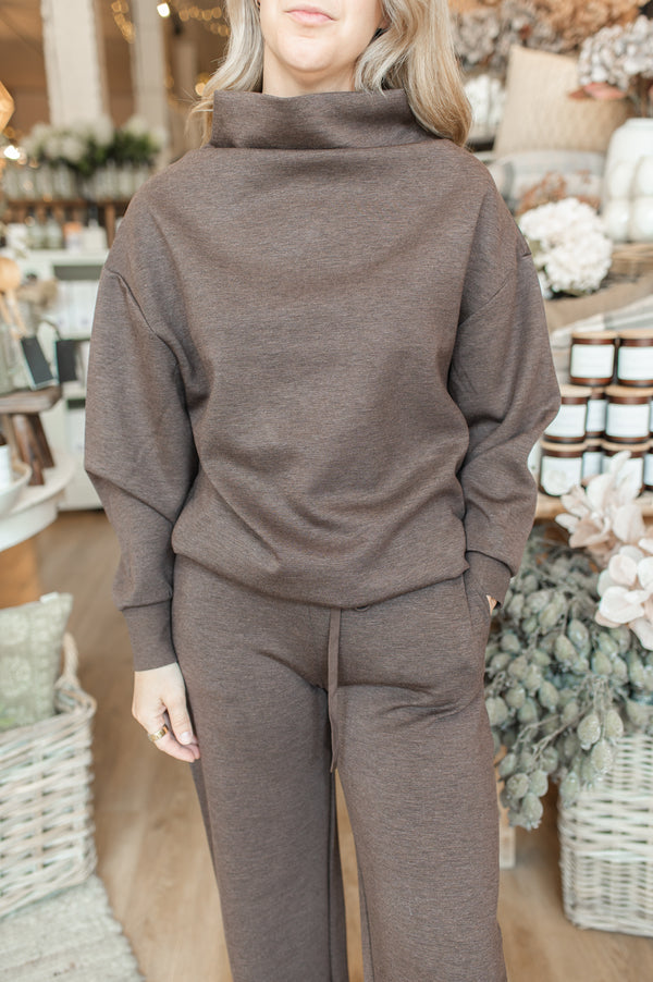 Morina Pullover | Umber Melange