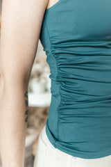Rima Tank Top | Dark Hunter Green