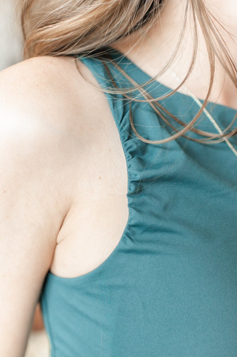 Rima Tank Top | Dark Hunter Green
