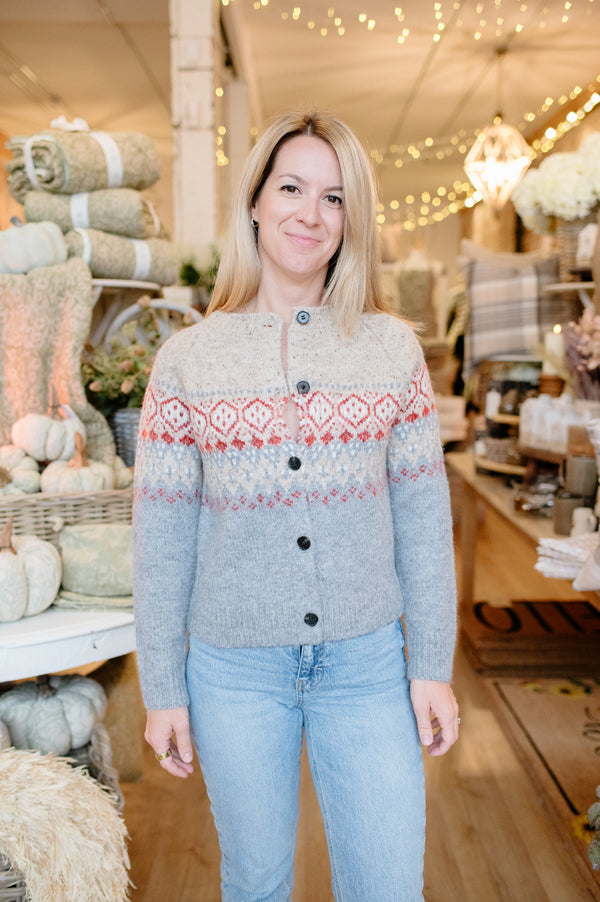 Themis Cardigan | Fairisle